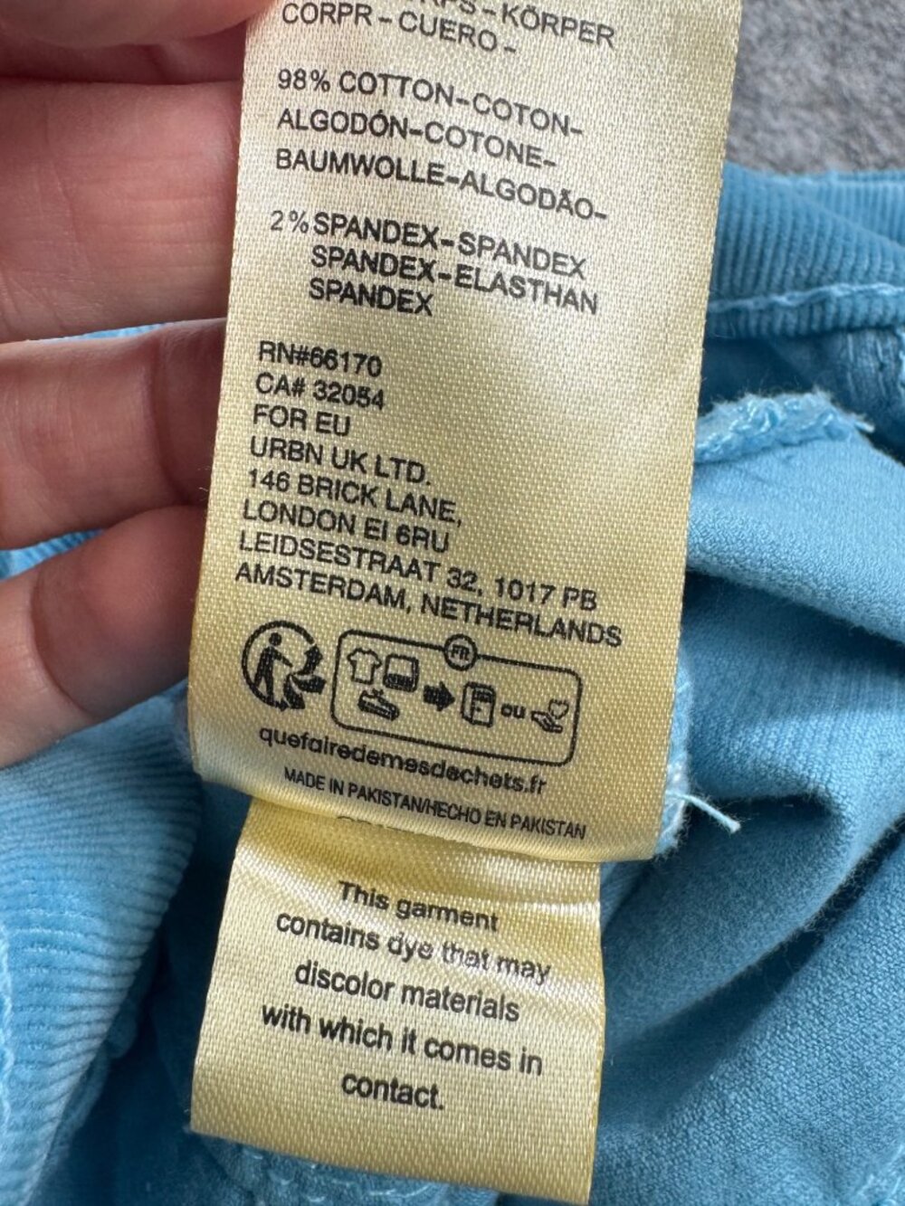 We The Free Jayde Corduroy Flare Pants Blue Size 27 - Picture 7 of 14
